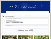 Tablet Screenshot of issdc.com